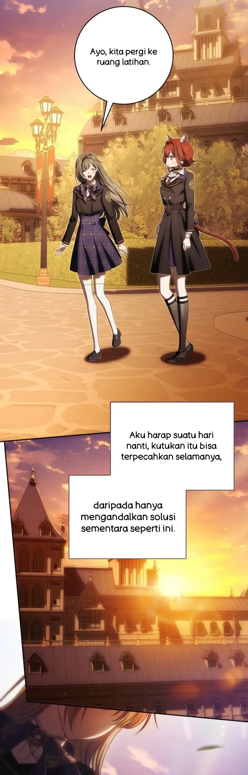 How to Get On the Main Character's Flower Path Chapter 28 - halaman 1