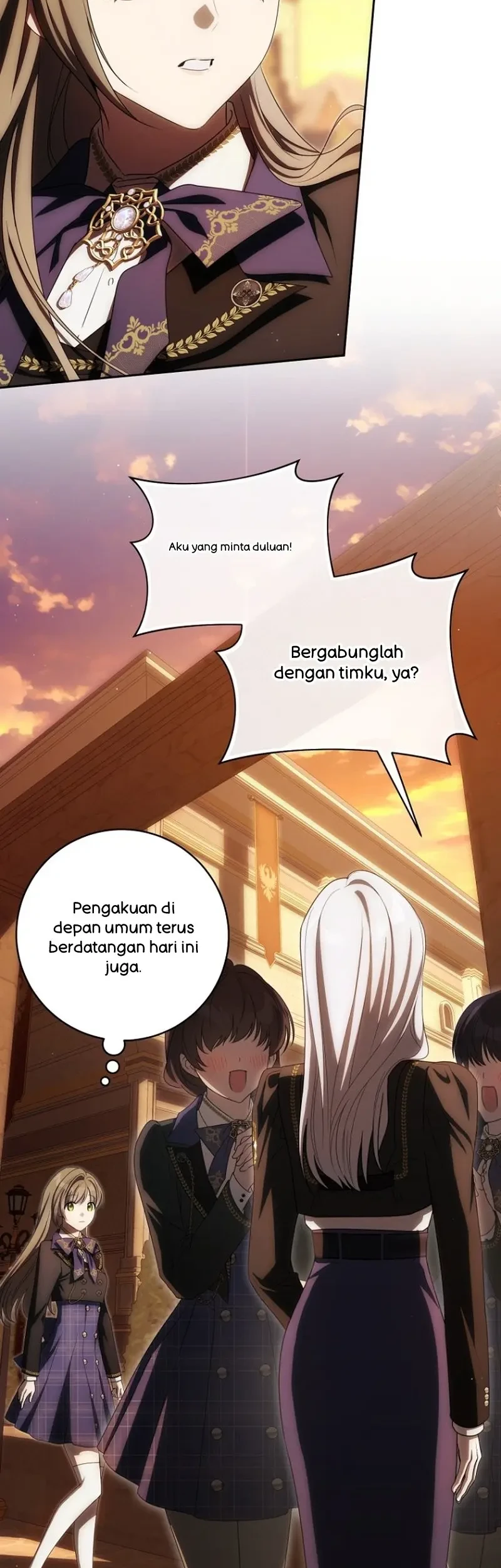How to Get On the Main Character's Flower Path Chapter 28 - halaman 3