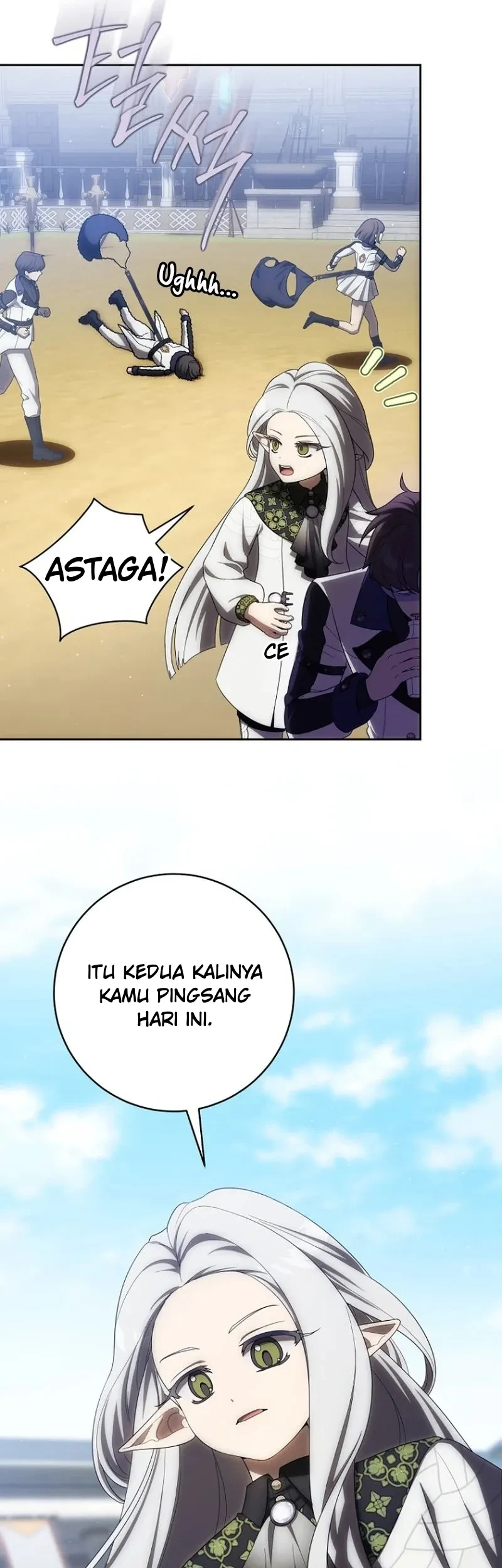 How to Get On the Main Character's Flower Path Chapter 33 - halaman 9