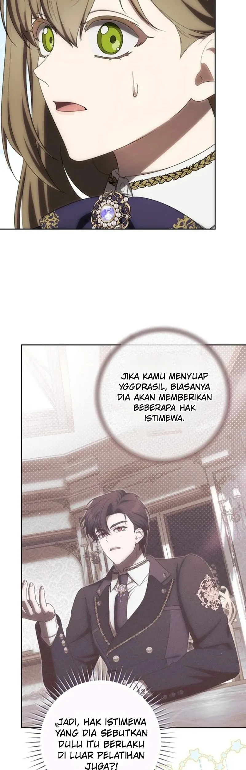 How to Get On the Main Character's Flower Path Chapter 35 - halaman 8