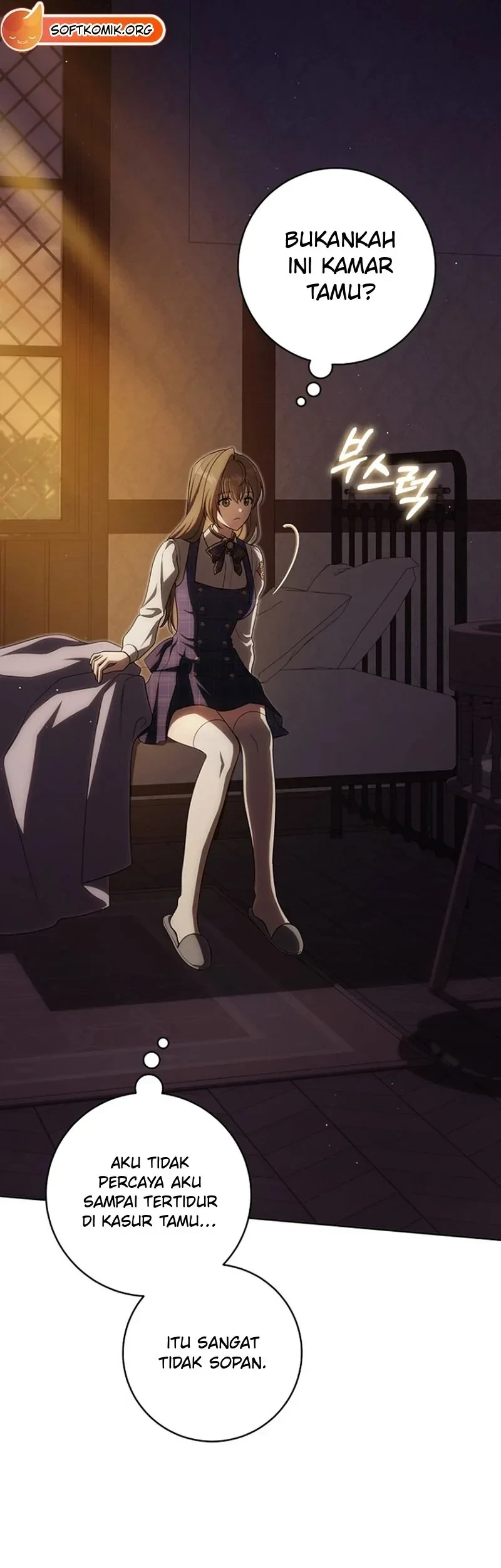 How to Get On the Main Character's Flower Path Chapter 37 - halaman 4