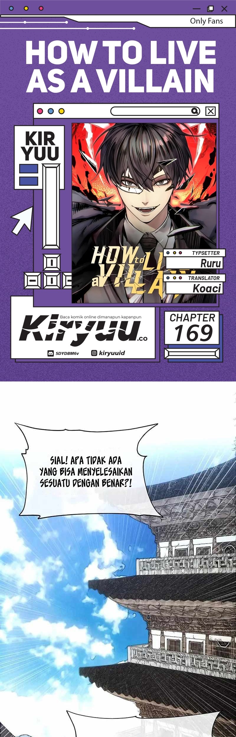 How to Live as a Villain Chapter 169 - halaman 1