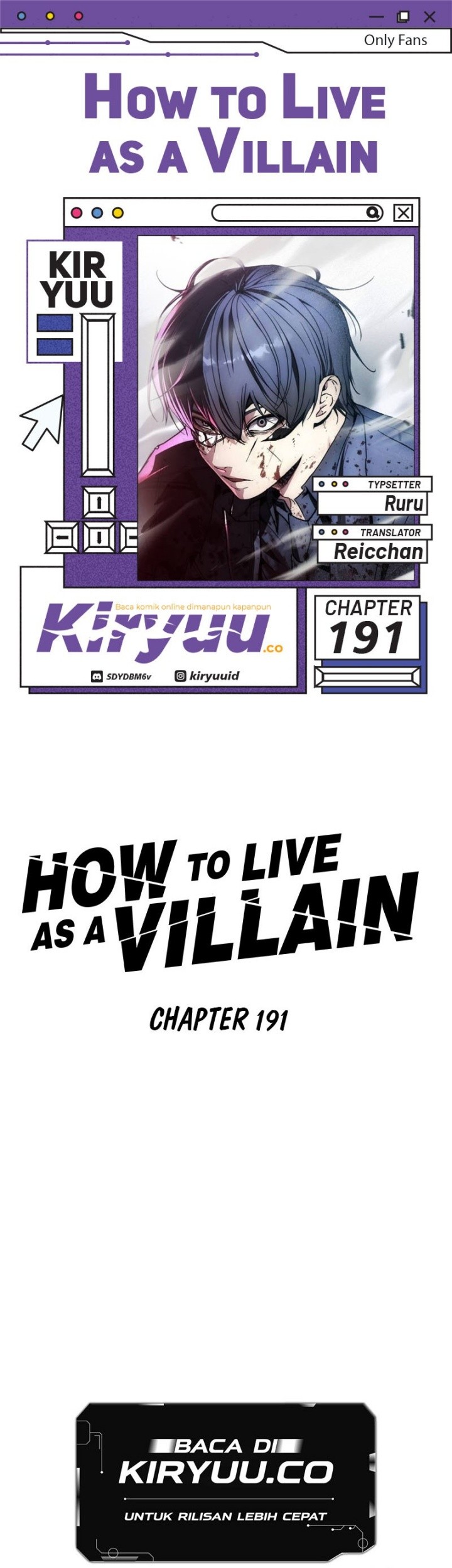 How to Live as a Villain Chapter 191 - halaman 1