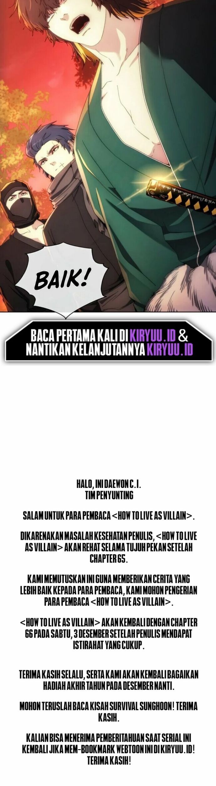 How to Live as a Villain Chapter 65 - halaman 52