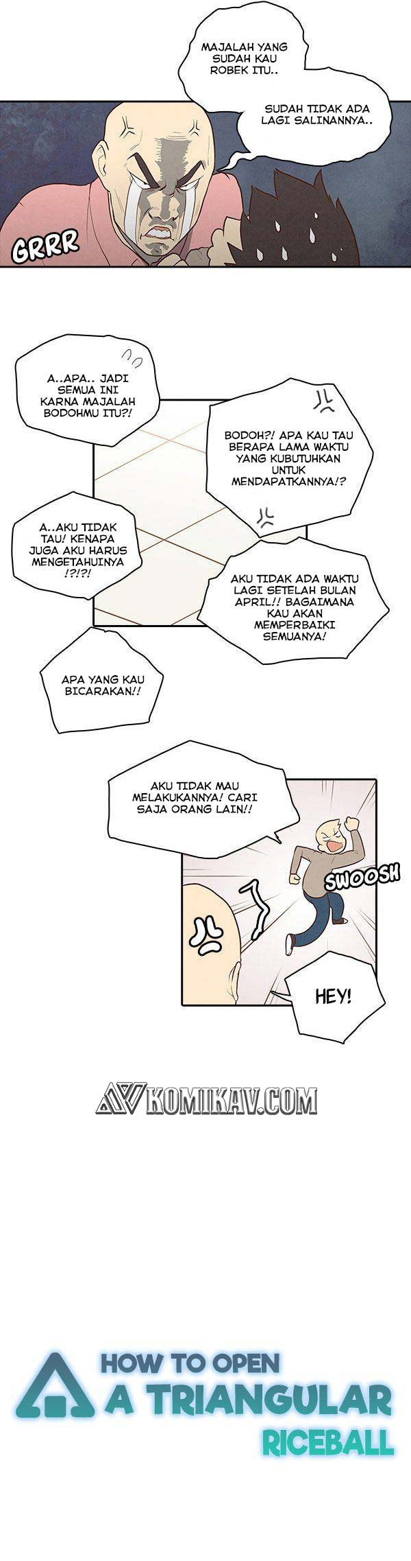 How to Open a Triangular Riceball Chapter 30 - halaman 4