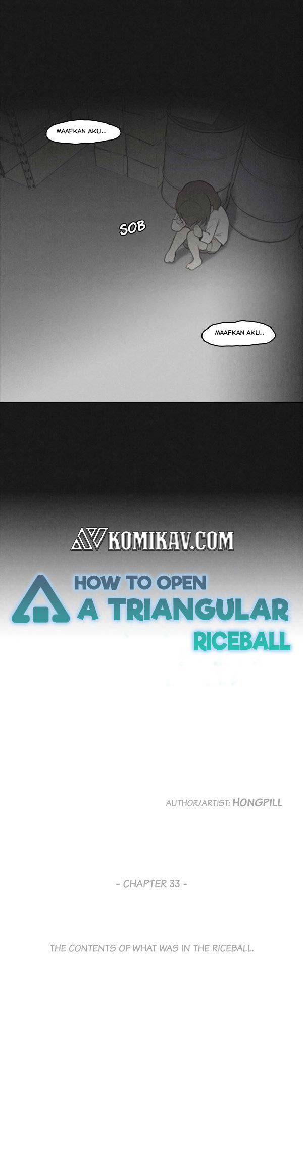 How to Open a Triangular Riceball Chapter 33 - halaman 6