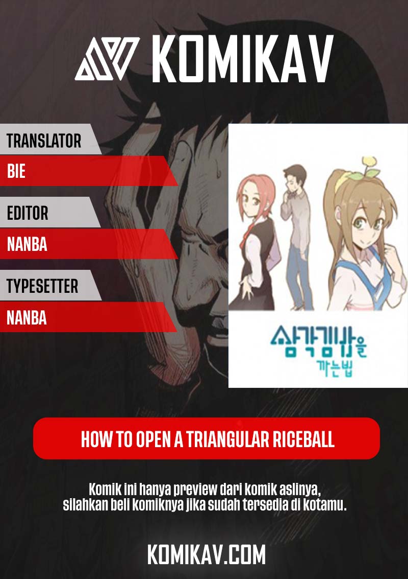 How to Open a Triangular Riceball Chapter 4 - halaman 1