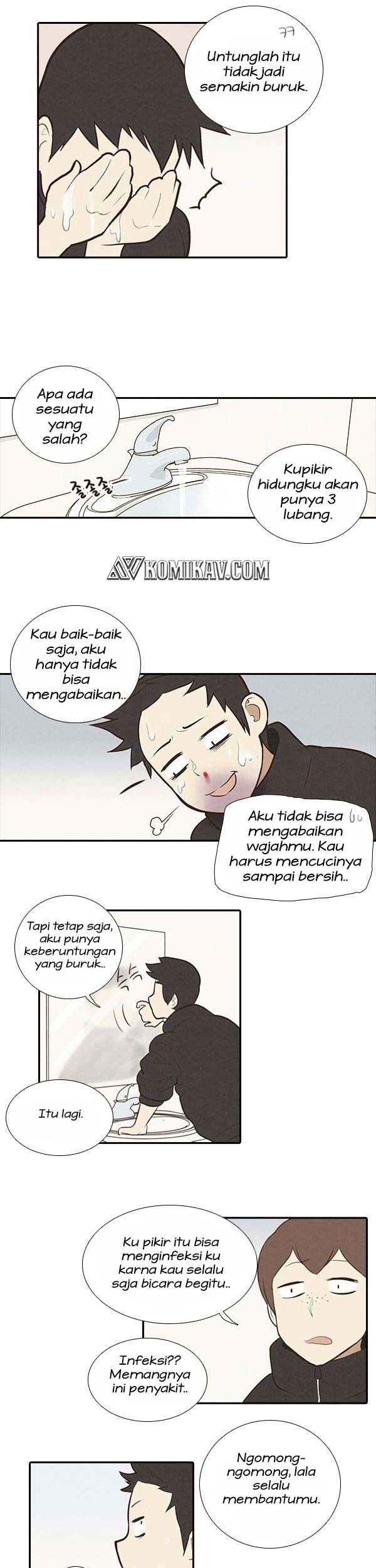 How to Open a Triangular Riceball Chapter 7 - halaman 22