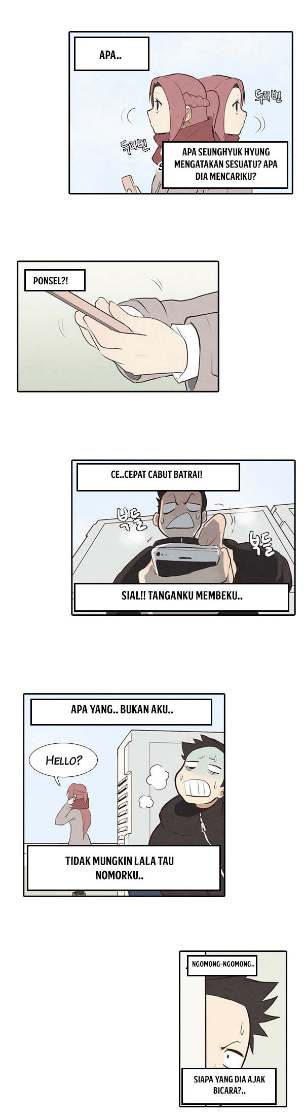 How to Open a Triangular Riceball Chapter 9 - halaman 17