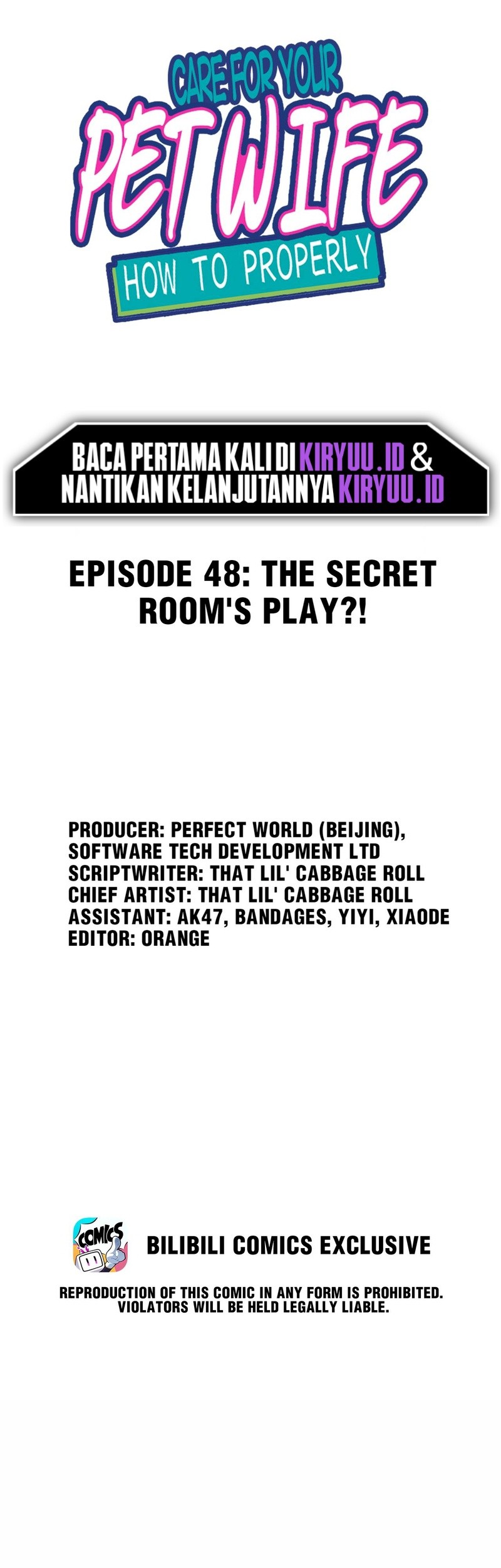 How To Properly Care For Your Pet Wife Chapter 48 - halaman 3