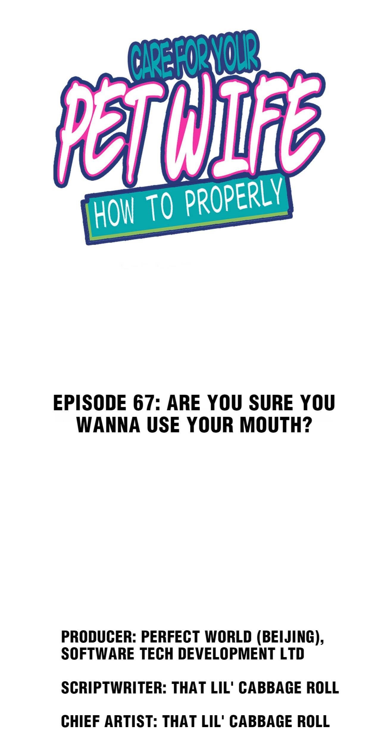 How To Properly Care For Your Pet Wife Chapter 67 - halaman 2