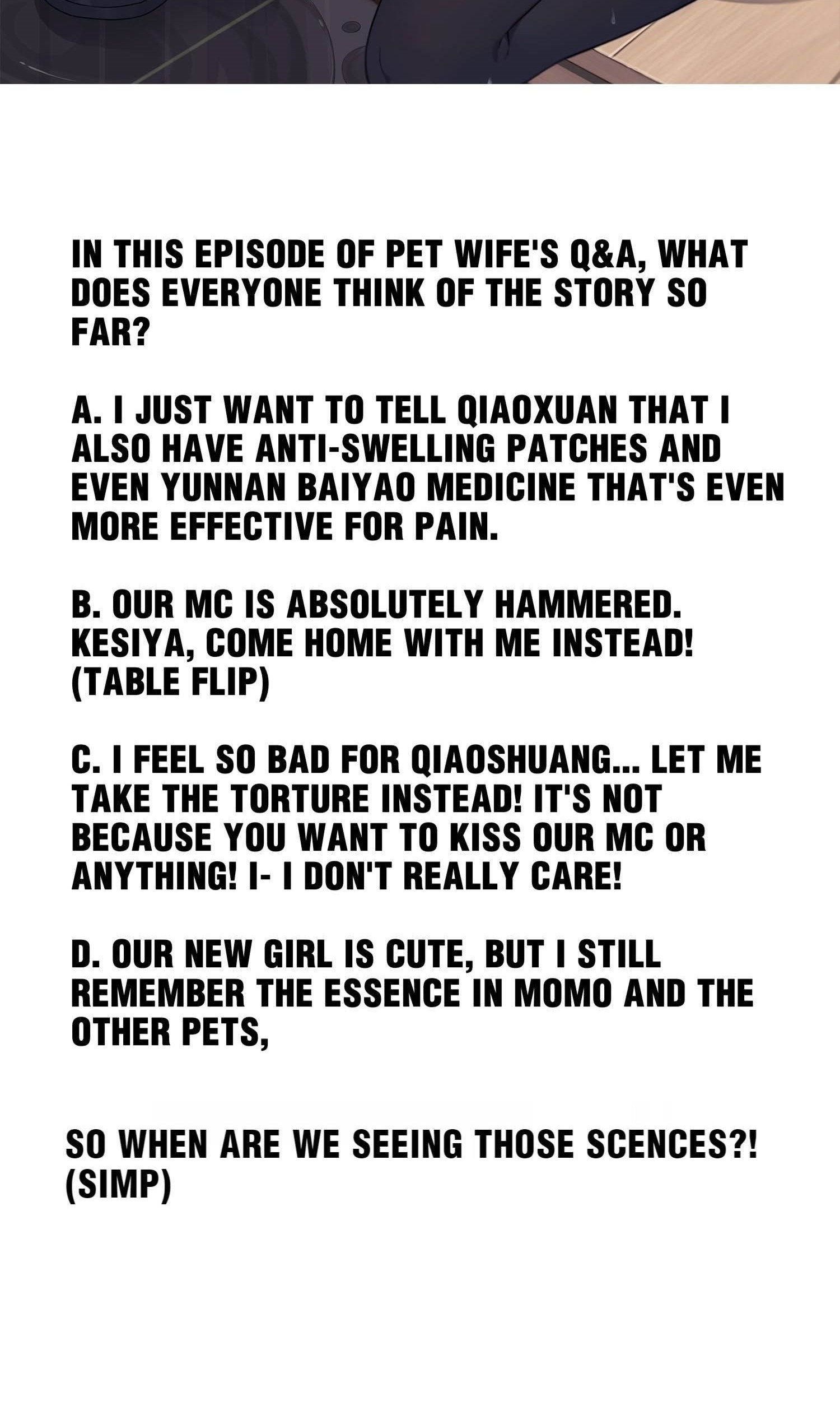 How To Properly Care For Your Pet Wife Chapter 71 - halaman 68