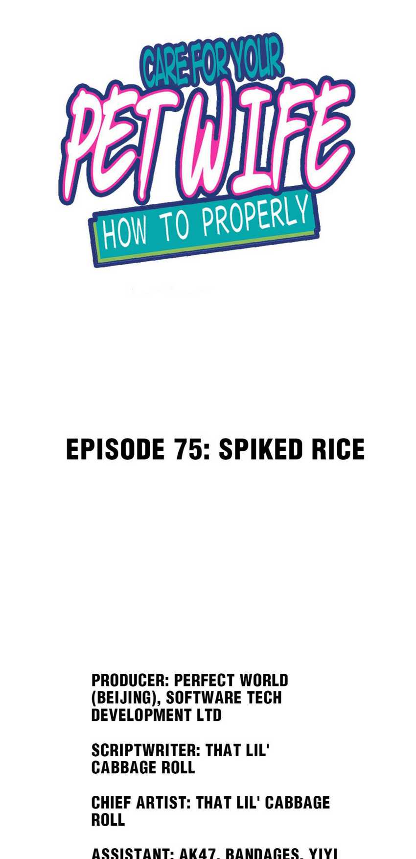 How To Properly Care For Your Pet Wife Chapter 75 - halaman 2