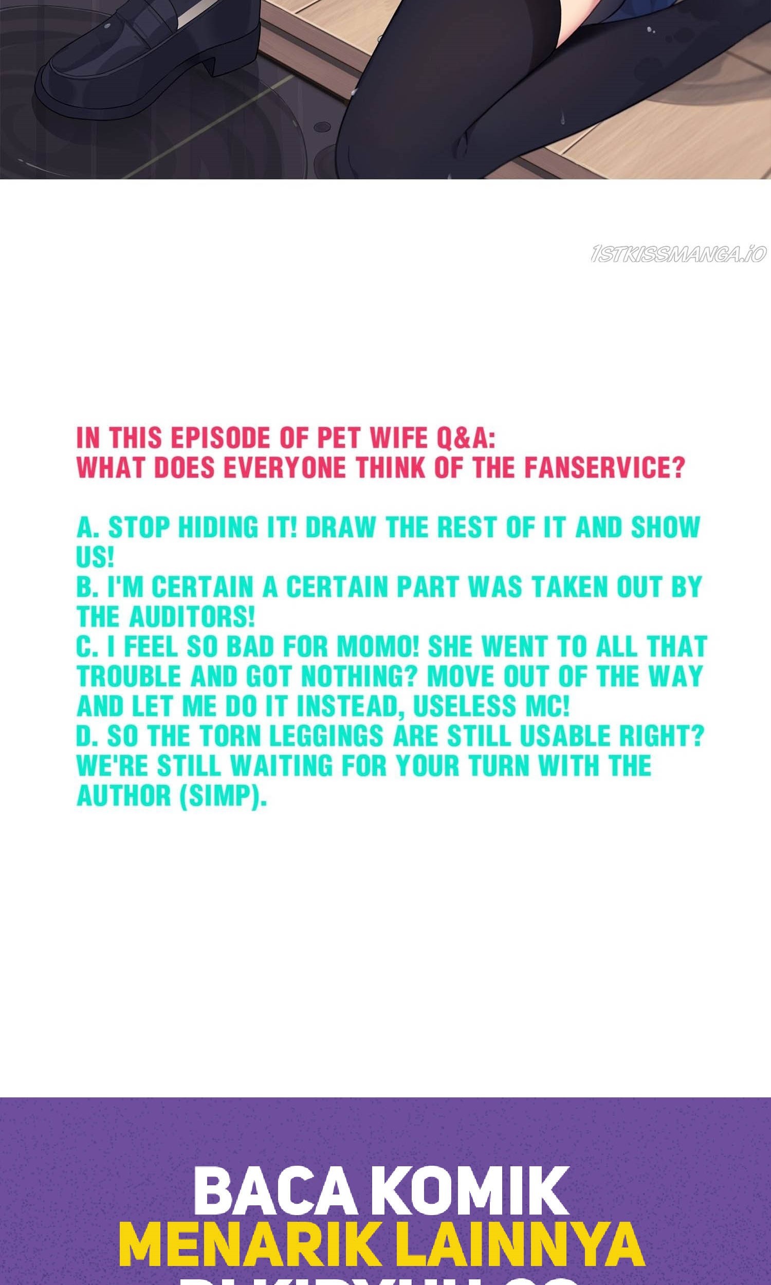 How To Properly Care For Your Pet Wife Chapter 78 - halaman 70