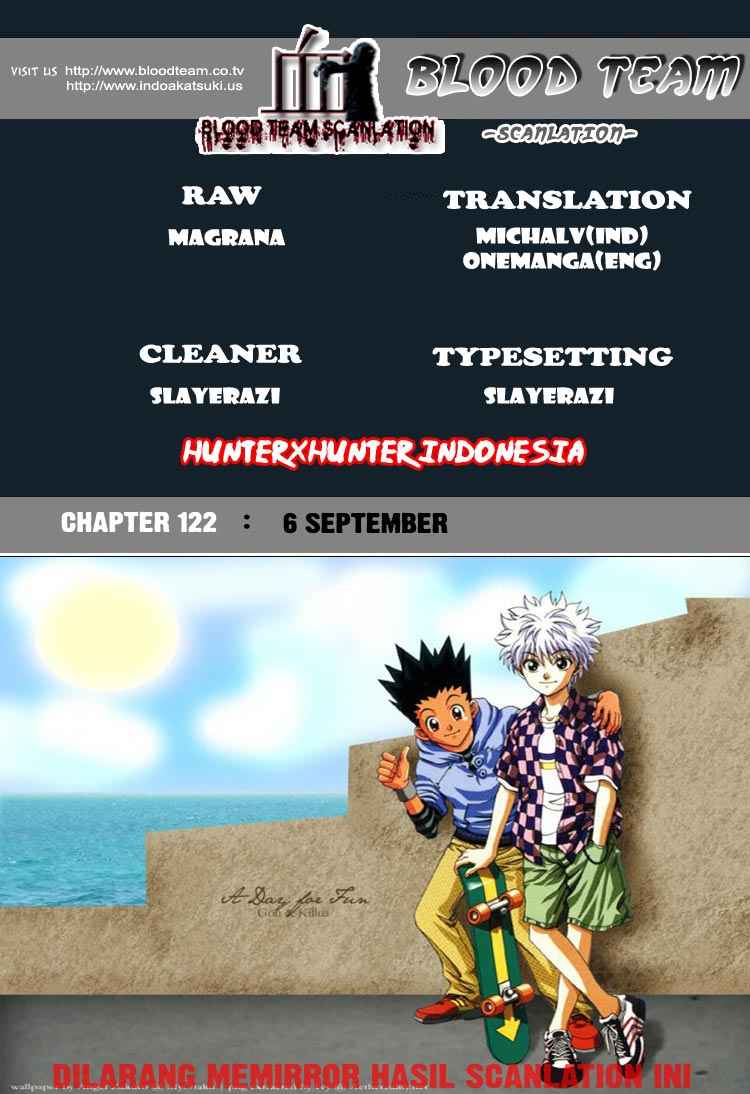 Hunter x Hunter Chapter 122 - halaman 1