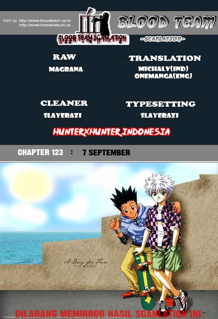 Hunter x Hunter Chapter 123 - halaman 1