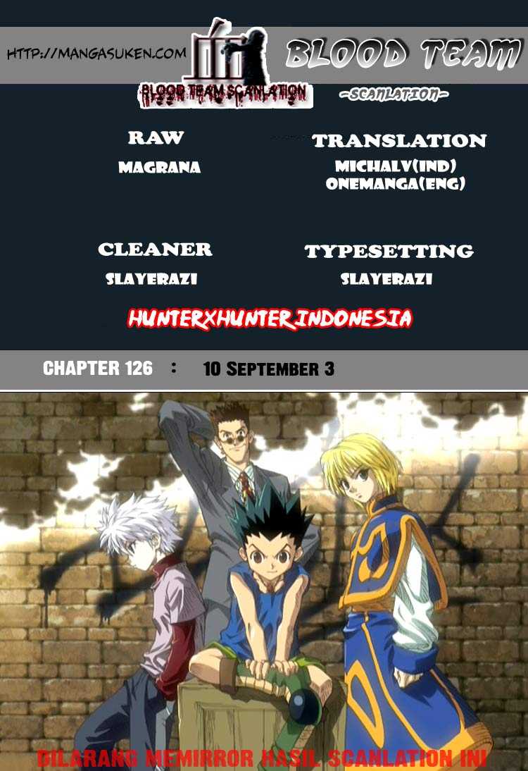 Hunter x Hunter Chapter 126 - halaman 1
