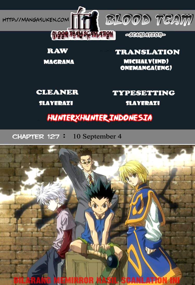 Hunter x Hunter Chapter 127 - halaman 1