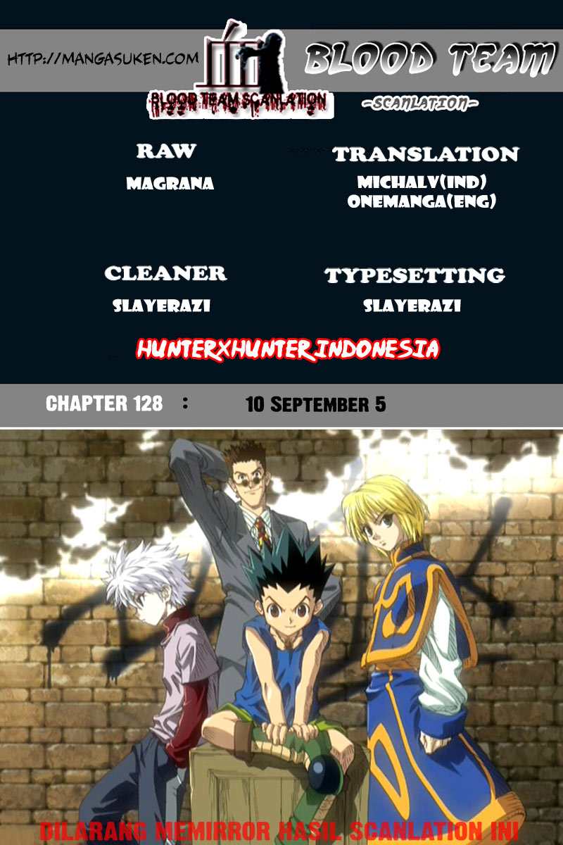 Hunter x Hunter Chapter 128 - halaman 1