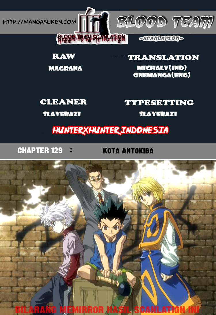 Hunter x Hunter Chapter 129 - halaman 1