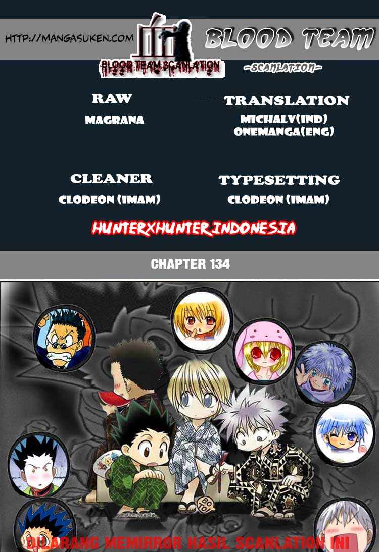 Hunter x Hunter Chapter 134 - halaman 1