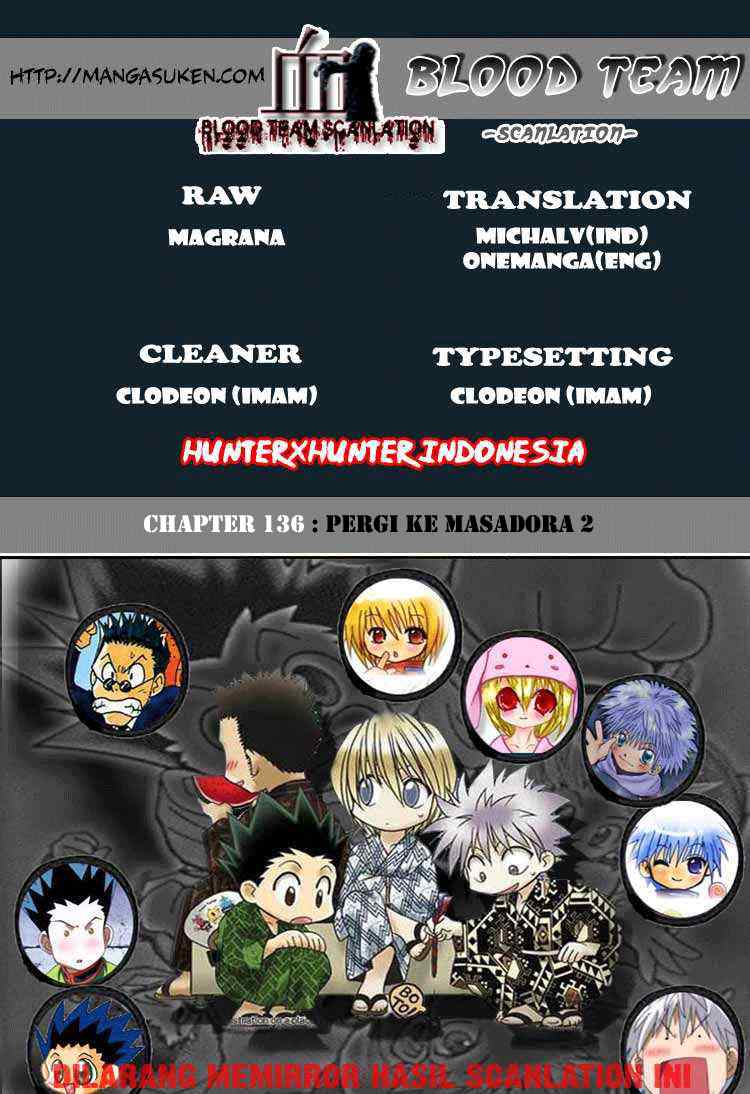 Hunter x Hunter Chapter 136 - halaman 1