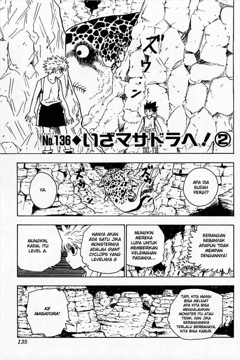 Hunter x Hunter Chapter 136 - halaman 2