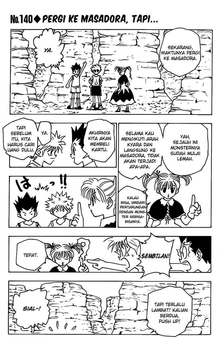 Hunter x Hunter Chapter 140 - halaman 2