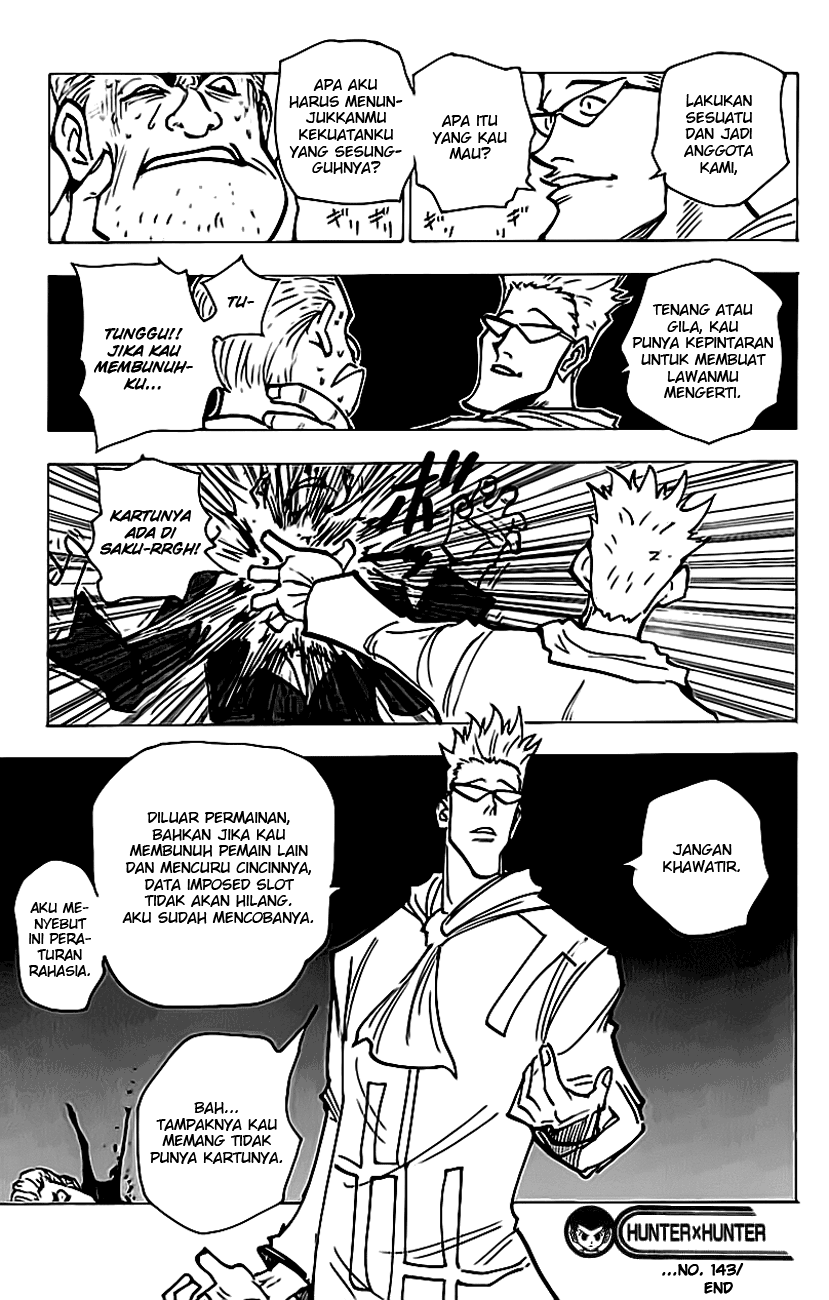 Hunter x Hunter Chapter 143 - halaman 16
