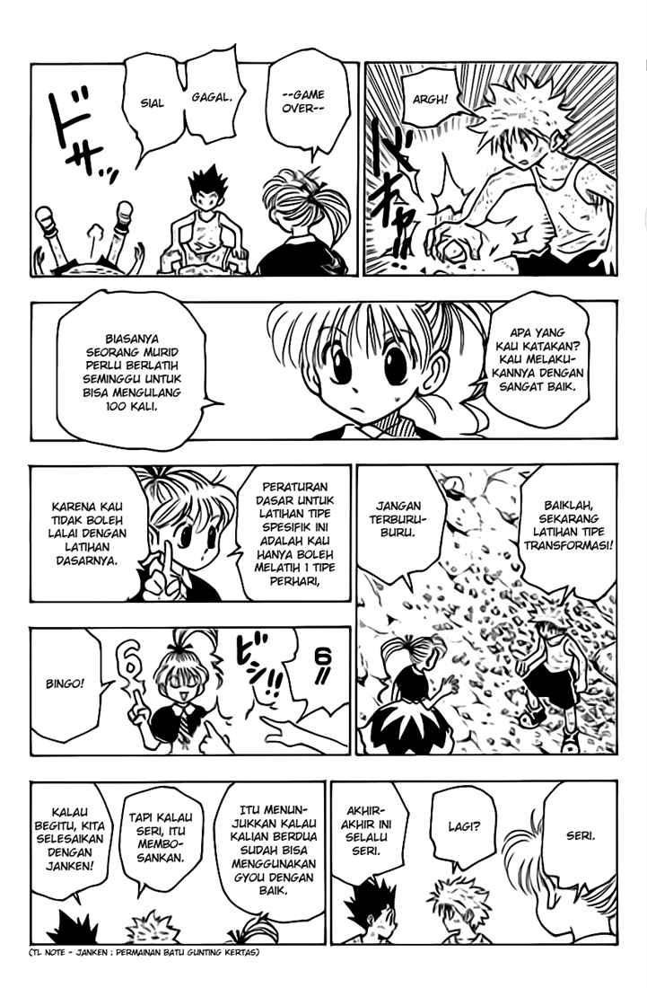 Hunter x Hunter Chapter 145 - halaman 4