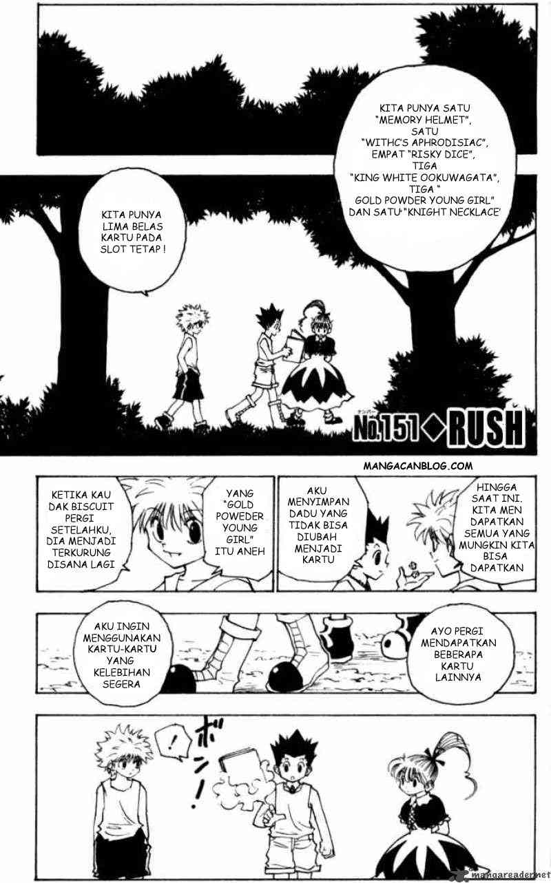 Hunter x Hunter Chapter 151 - halaman 1