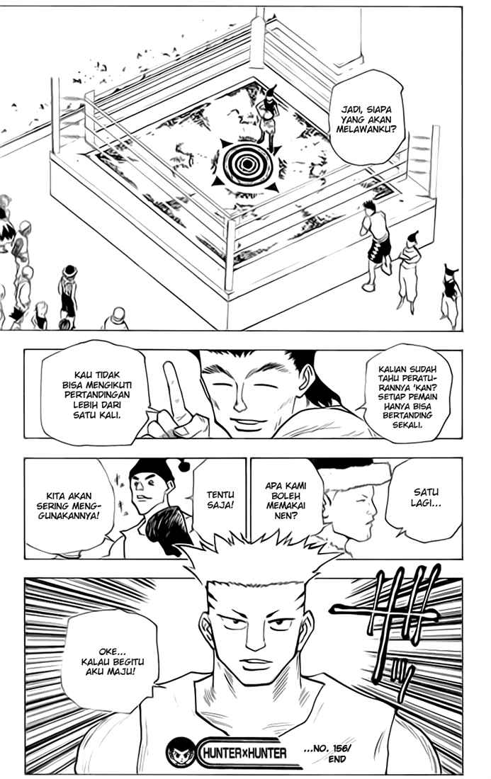 Hunter x Hunter Chapter 156 - halaman 16