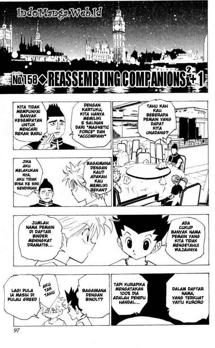 Hunter x Hunter Chapter 158 - halaman 1