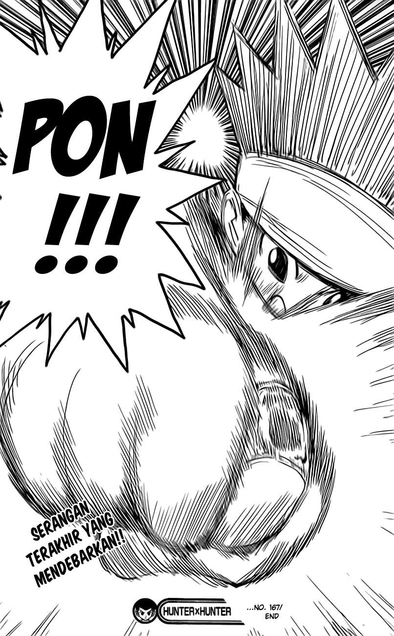 Hunter x Hunter Chapter 167 - halaman 15