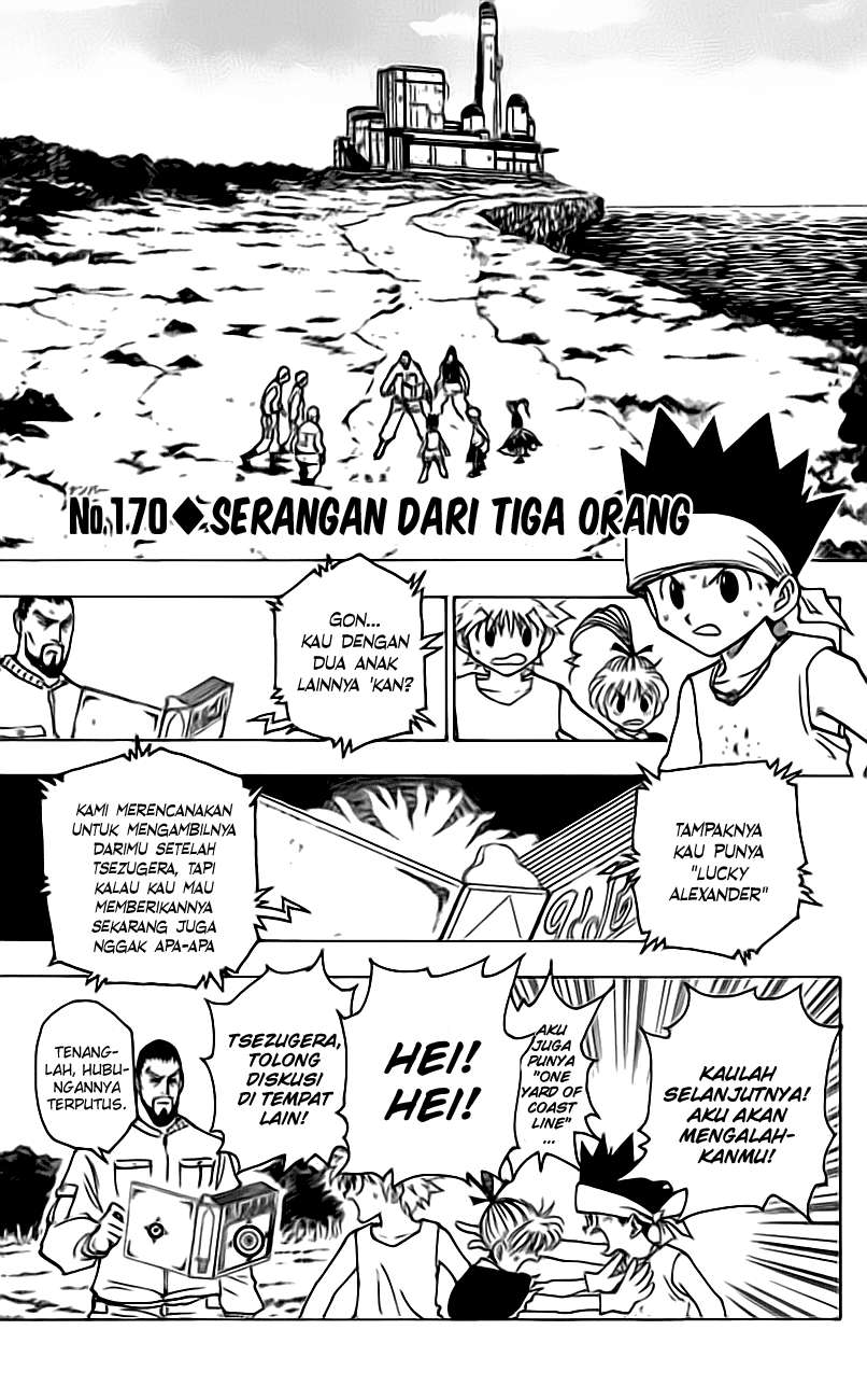 Hunter x Hunter Chapter 170 - halaman 2