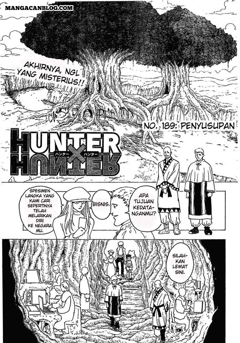 Hunter x Hunter Chapter 189 - halaman 1