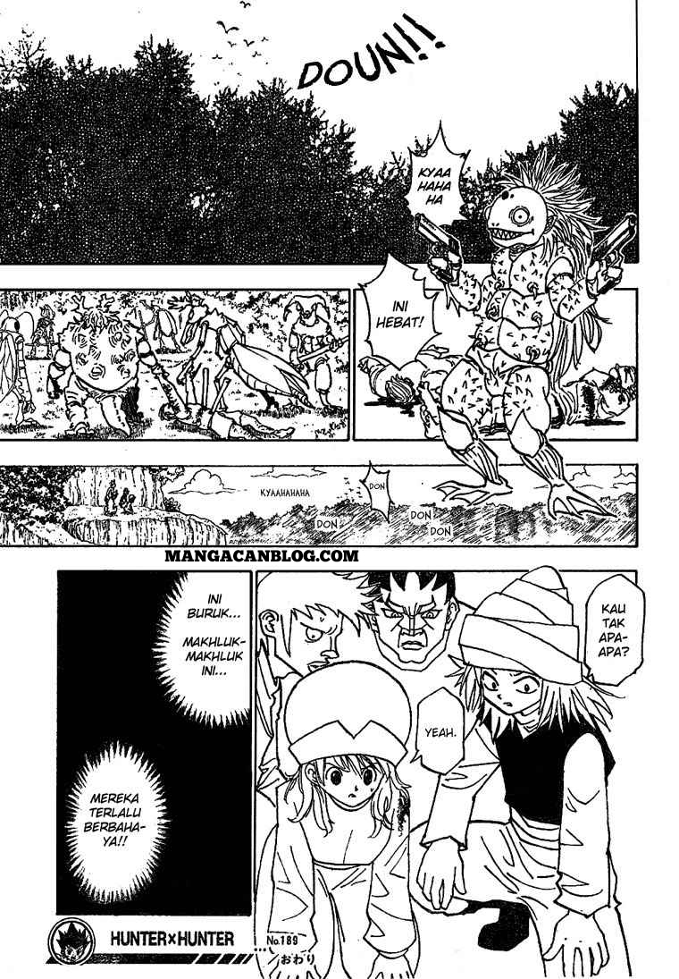 Hunter x Hunter Chapter 189 - halaman 15