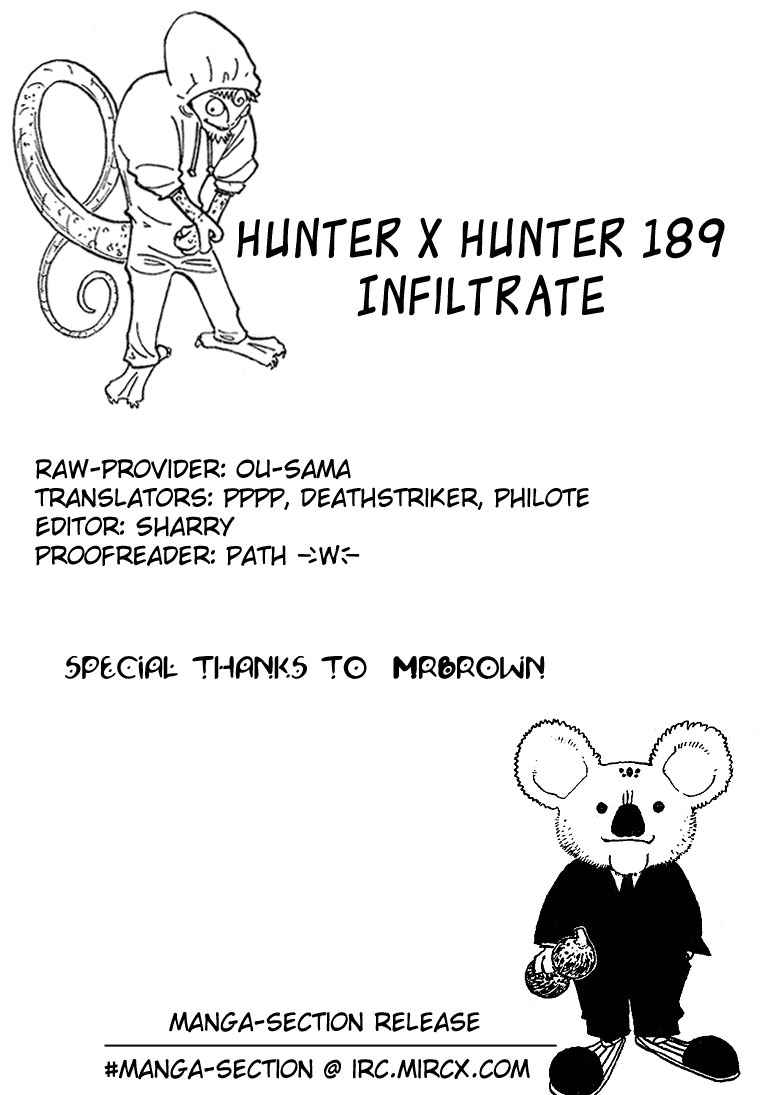 Hunter x Hunter Chapter 189 - halaman 16