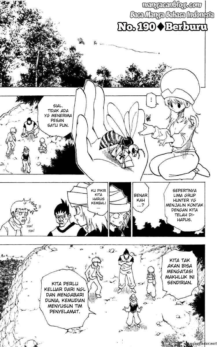 Hunter x Hunter Chapter 190 - halaman 2