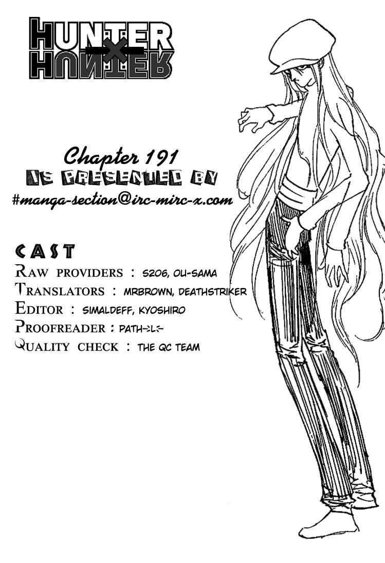 Hunter x Hunter Chapter 191 - halaman 18
