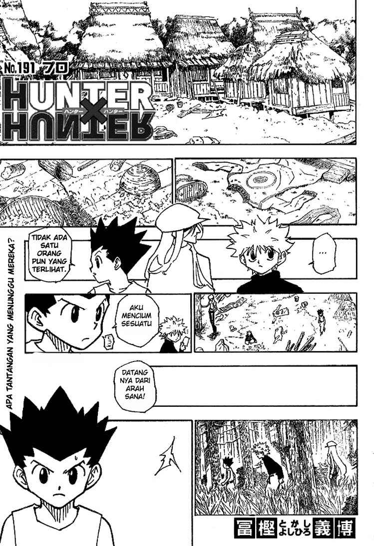 Hunter x Hunter Chapter 191 - halaman 3