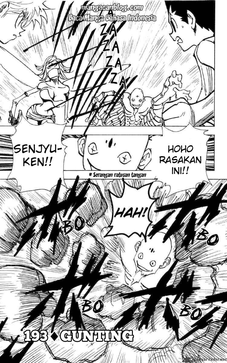 Hunter x Hunter Chapter 193 - halaman 2