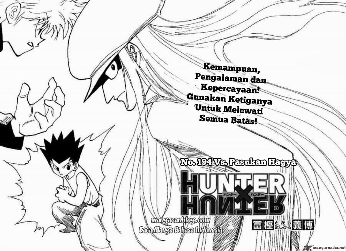 Hunter x Hunter Chapter 194 - halaman 3
