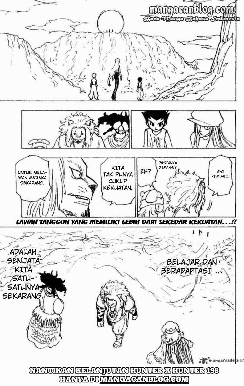 Hunter x Hunter Chapter 197 - halaman 16