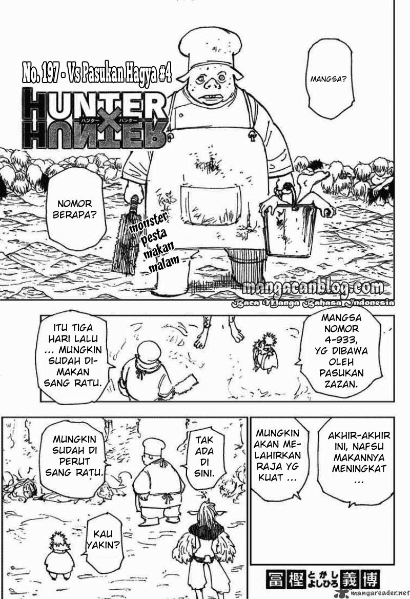 Hunter x Hunter Chapter 197 - halaman 2