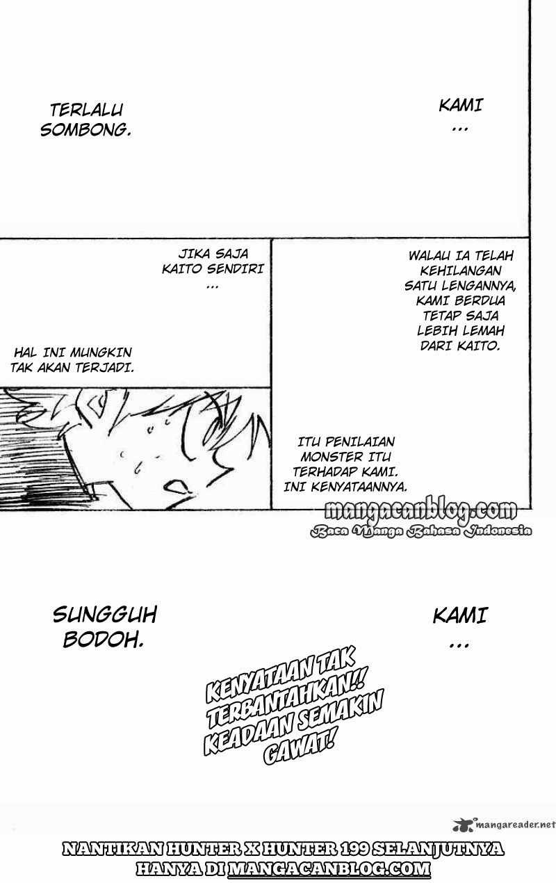 Hunter x Hunter Chapter 198 - halaman 16