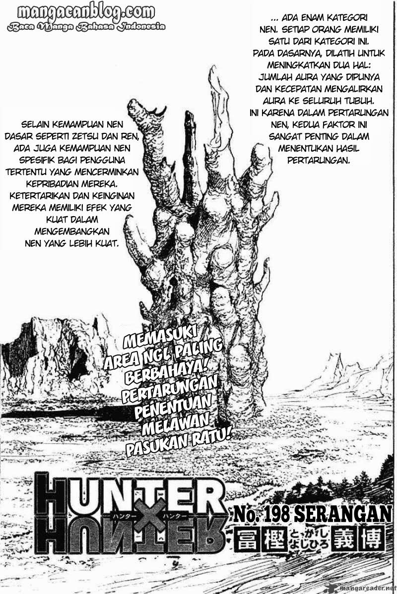 Hunter x Hunter Chapter 198 - halaman 2