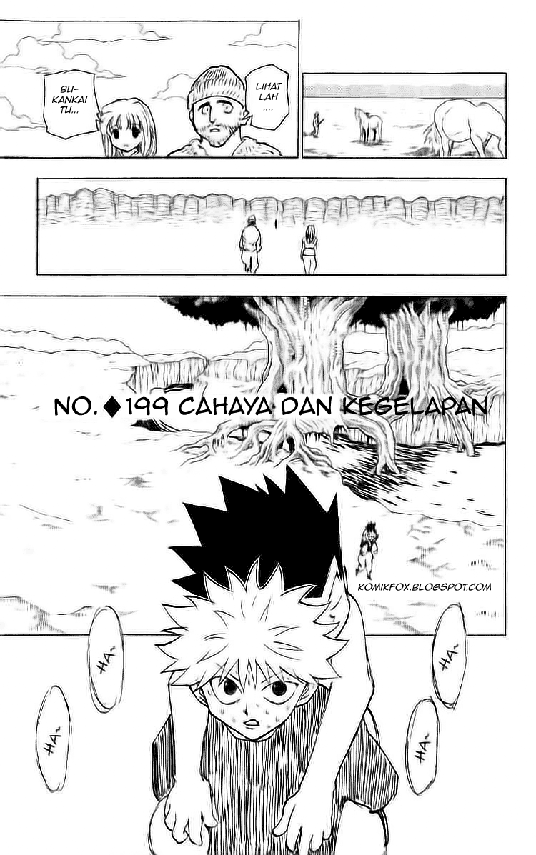 Hunter x Hunter Chapter 199 - halaman 1