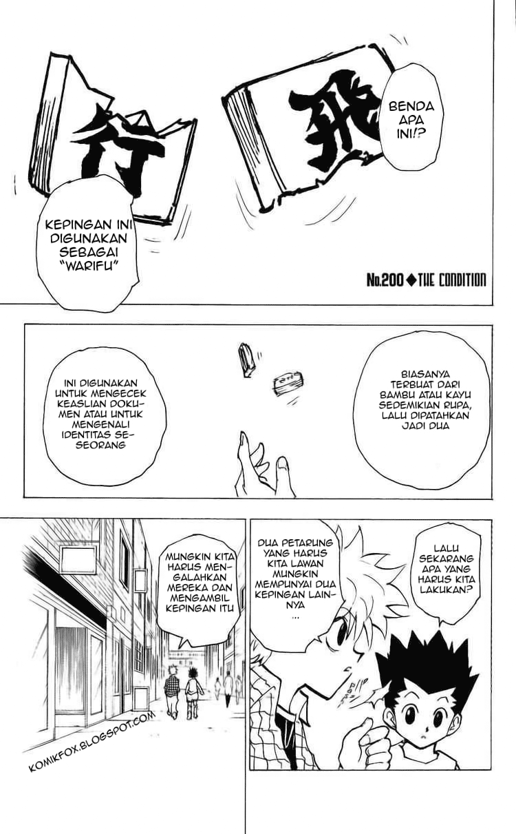 Hunter x Hunter Chapter 200 - halaman 1
