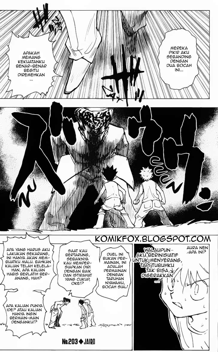 Hunter x Hunter Chapter 203 - halaman 1